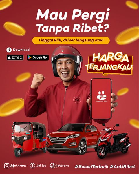 Mau pergi tanpa ribet