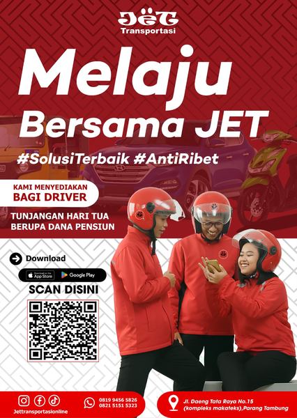 Melaju bersama JET